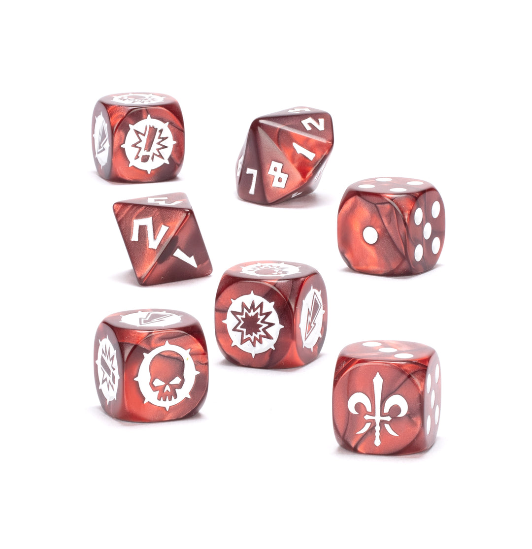 Blood Bowl: Bretonnian Team Dice Set
