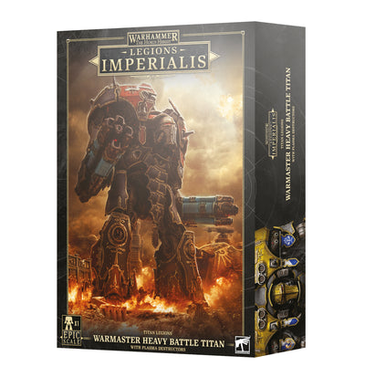 Warhammer Horus Heresy: Legions Imperialis - Warmaster Heavy Battle Titan with Plasma Destructors