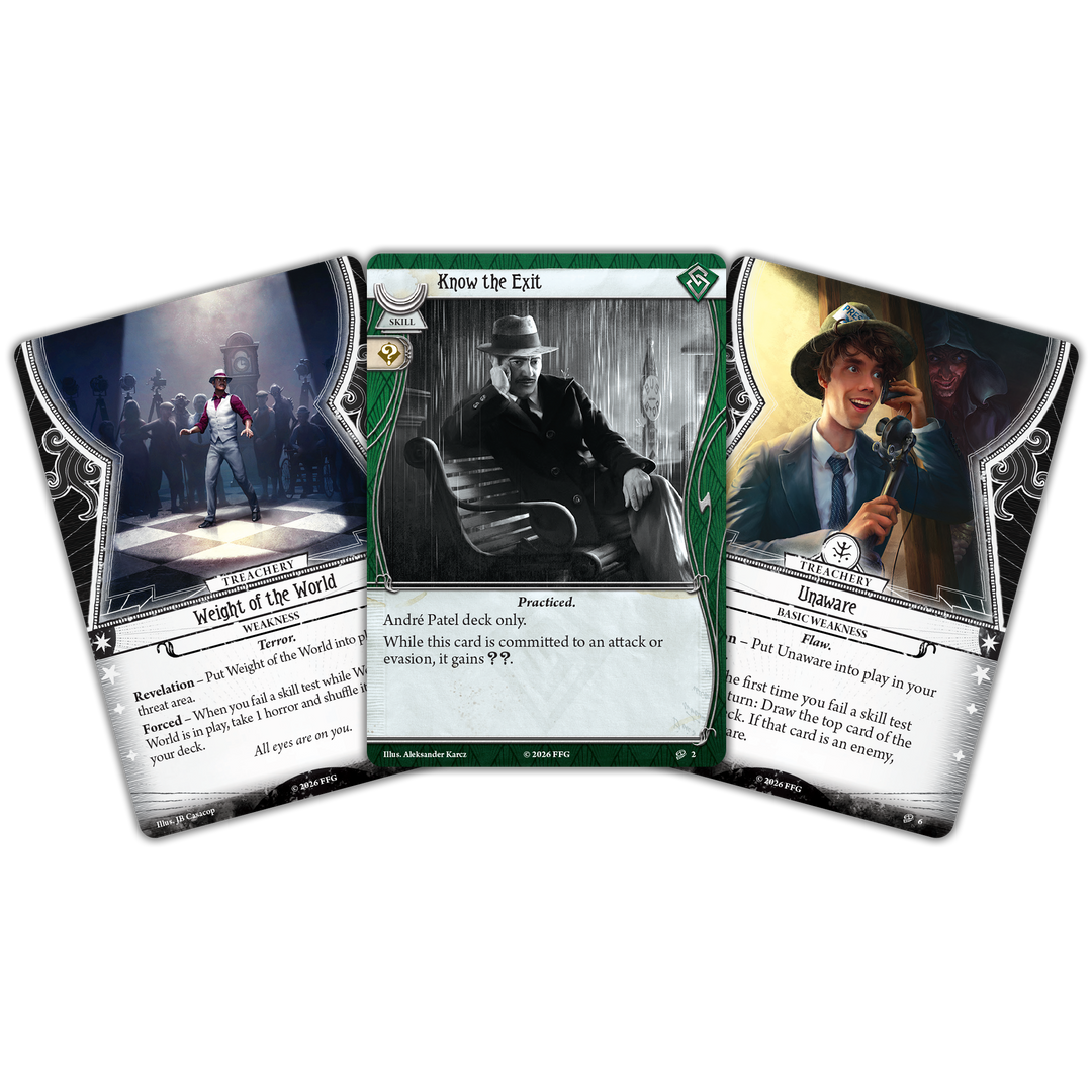 Arkham Horror: The Card Game - André Patel Investigator Deck