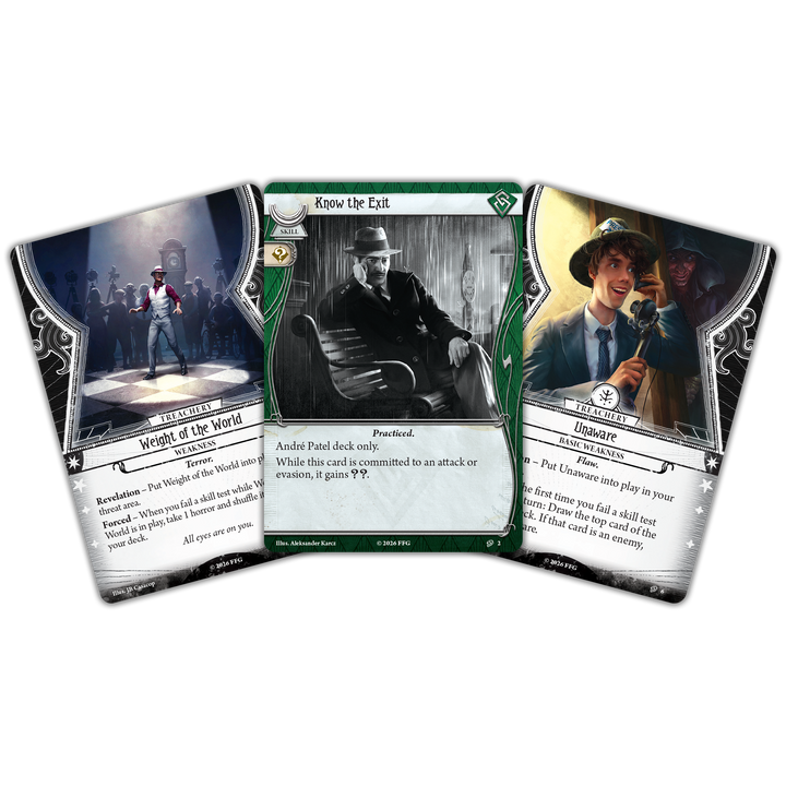 Arkham Horror: The Card Game - André Patel Investigator Deck