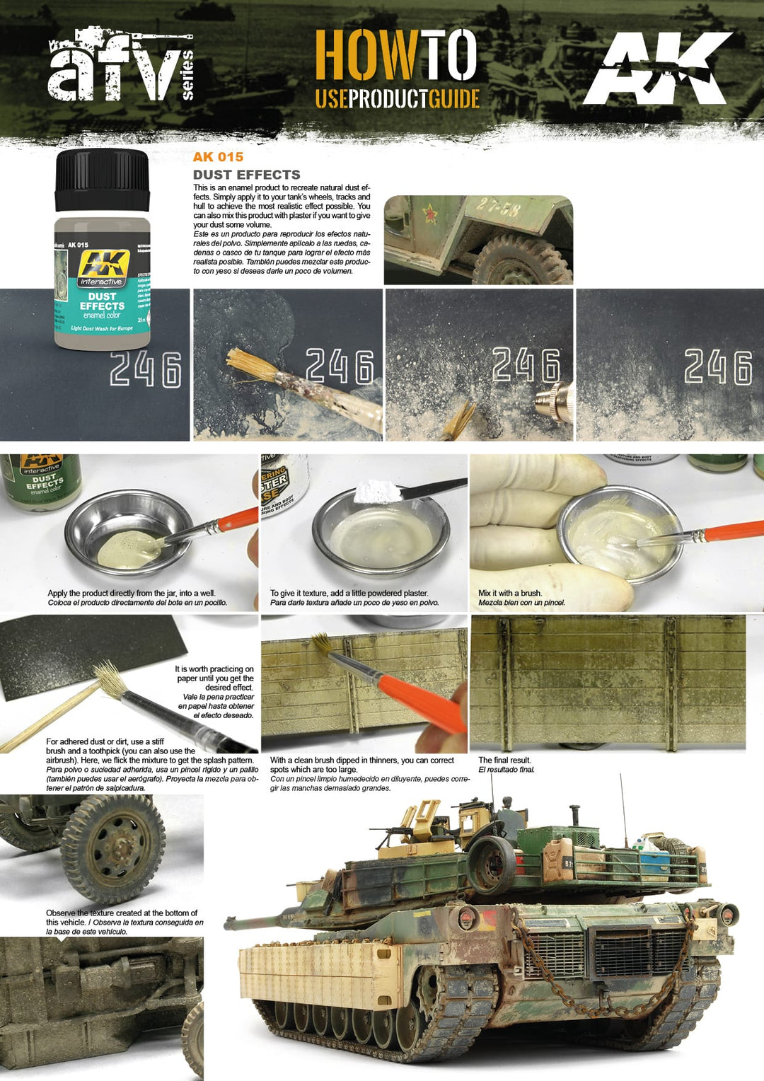 Enamel: Dust Effects (AK Interactive) (AK015)