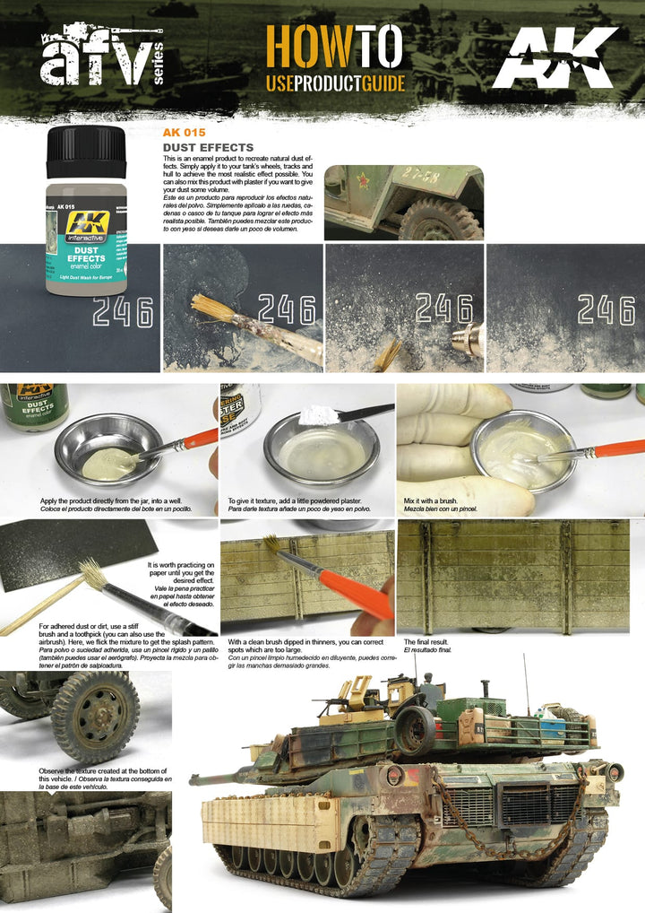 Enamel: Dust Effects (AK Interactive) (AK015)