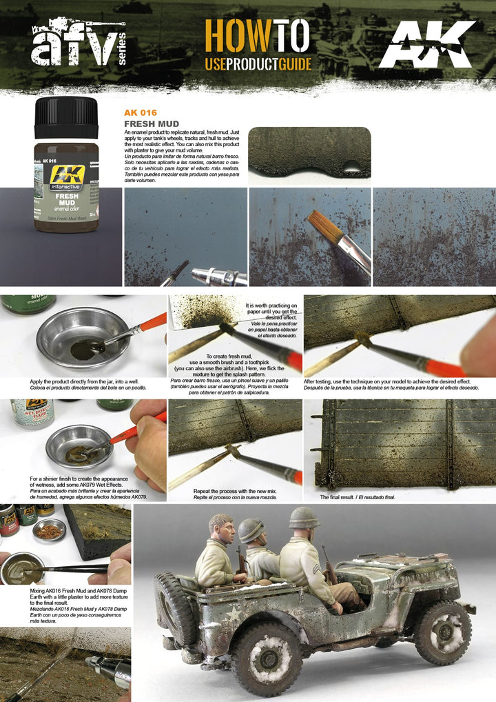 Enamel: Fresh Mud (AK Interactive) (AK016)