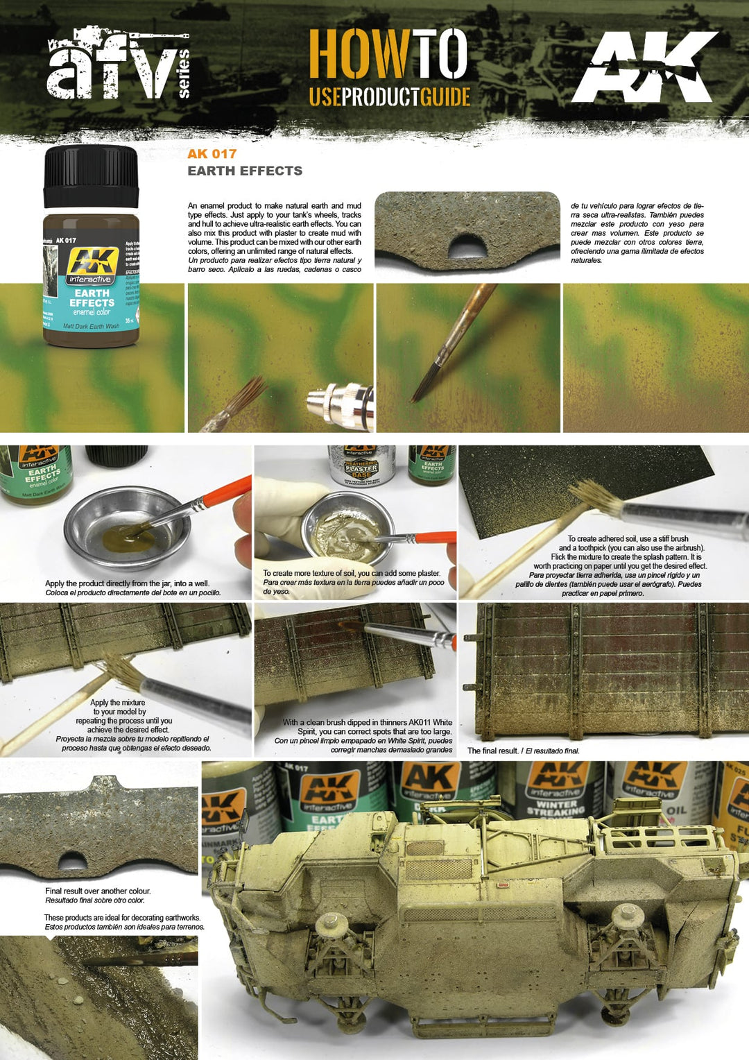 Enamel: Earth Effects (AK Interactive) (AK017)