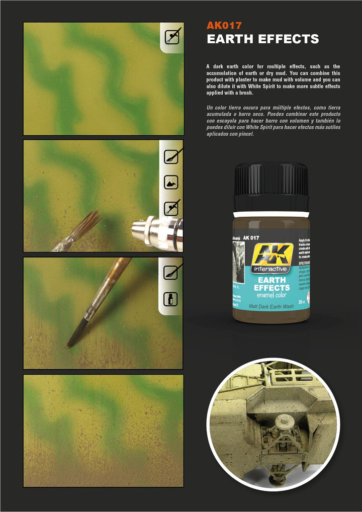 Enamel: Earth Effects (AK Interactive) (AK017)