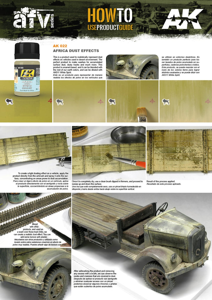 Enamel: Africa Dust Effects (AK Interactive) (AK022)