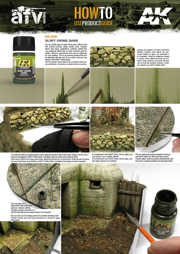 Enamel: Slimy Grime Dark (AK Interactive) (AK026)