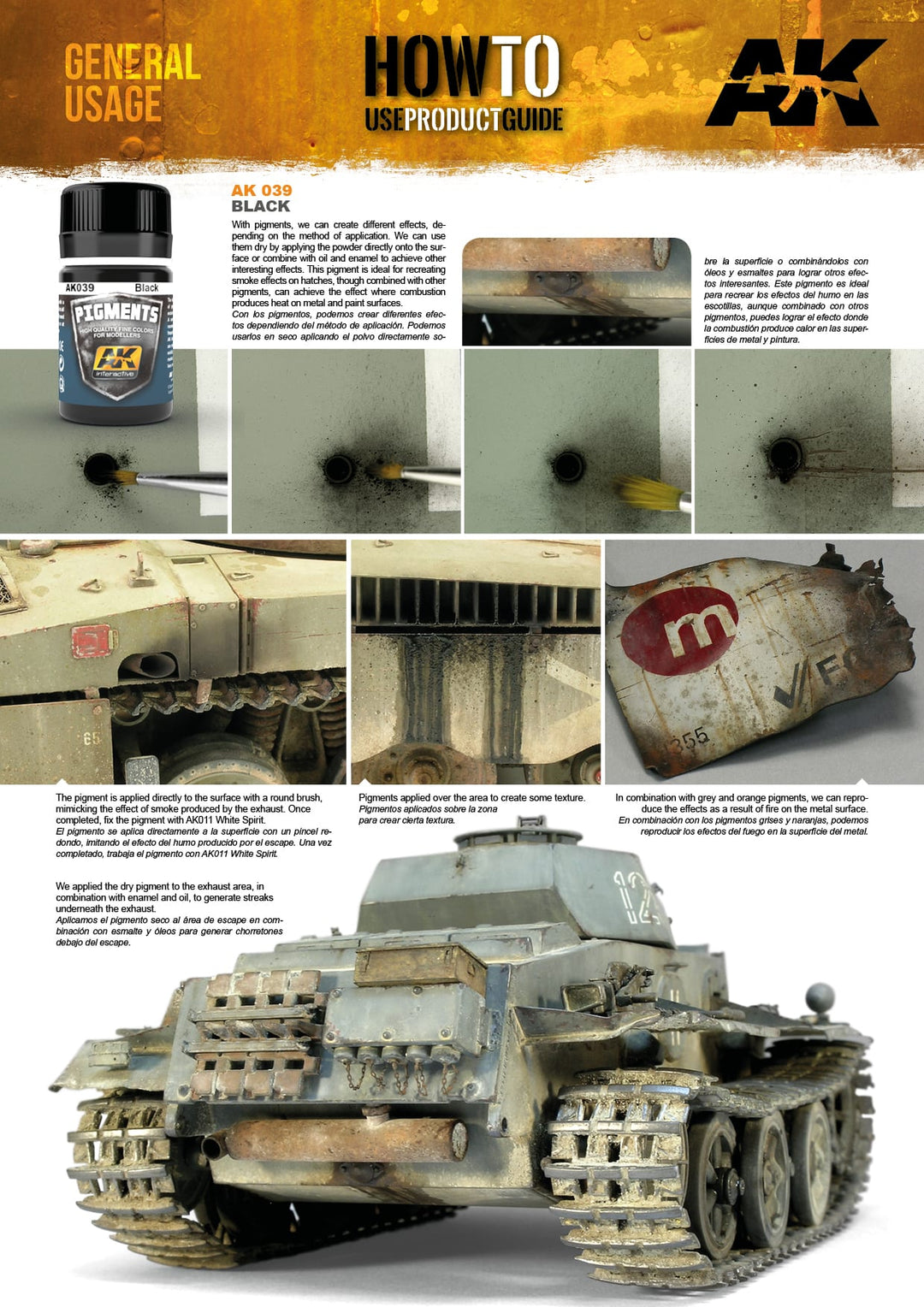 Pigments: Black (AK Interactive) (AK039)