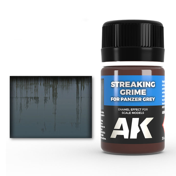 Streaking Grime for Panzer Grey (AK Interactive) (AK069)