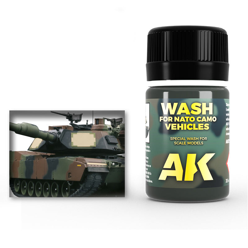 Wash: NATO Camo Vehicles (AK Interactive) (AK075)