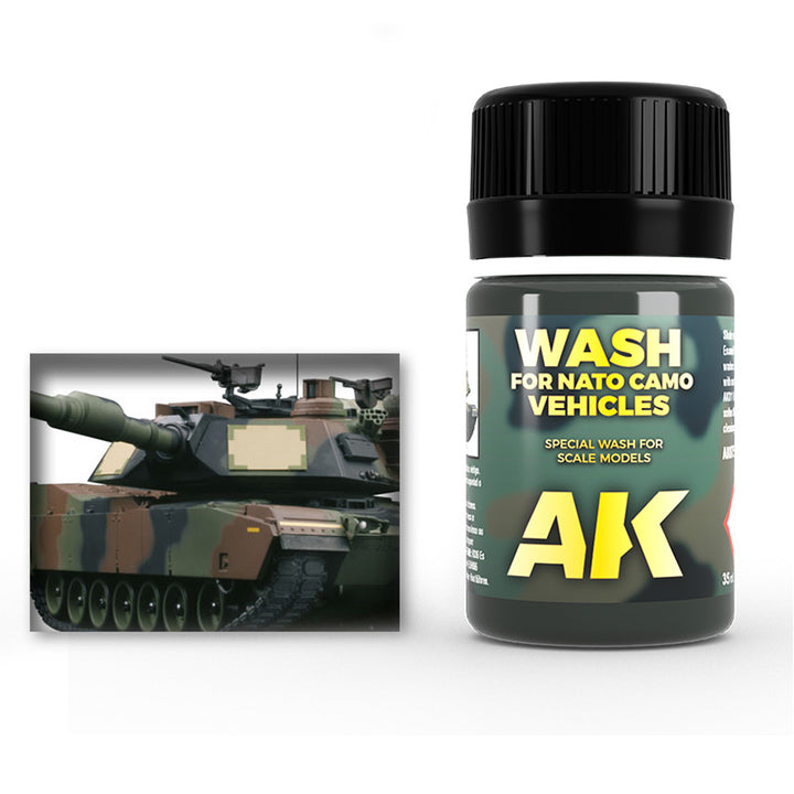 Wash: NATO Camo Vehicles (AK Interactive) (AK075)