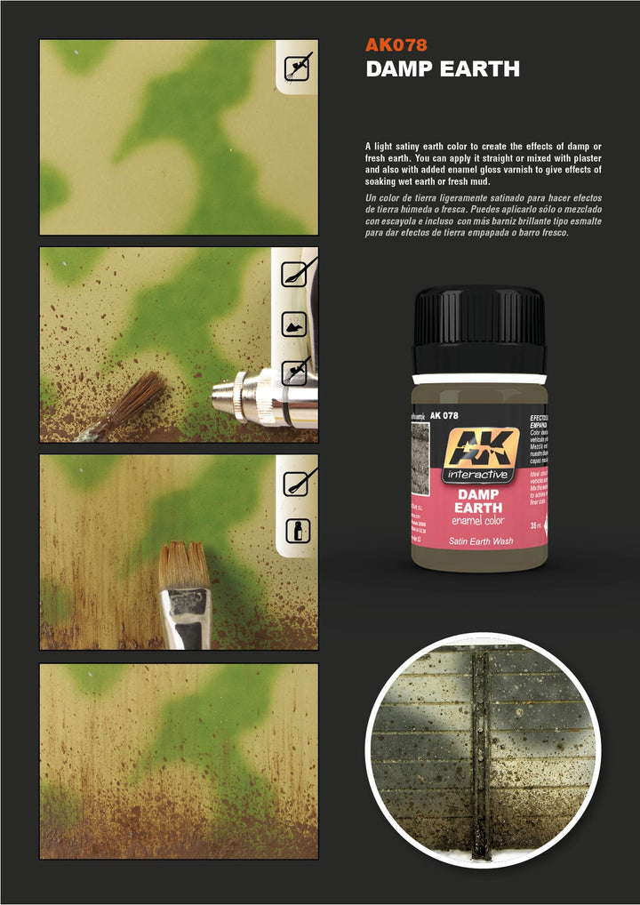 Damp Earth (AK Interactive) (AK078)
