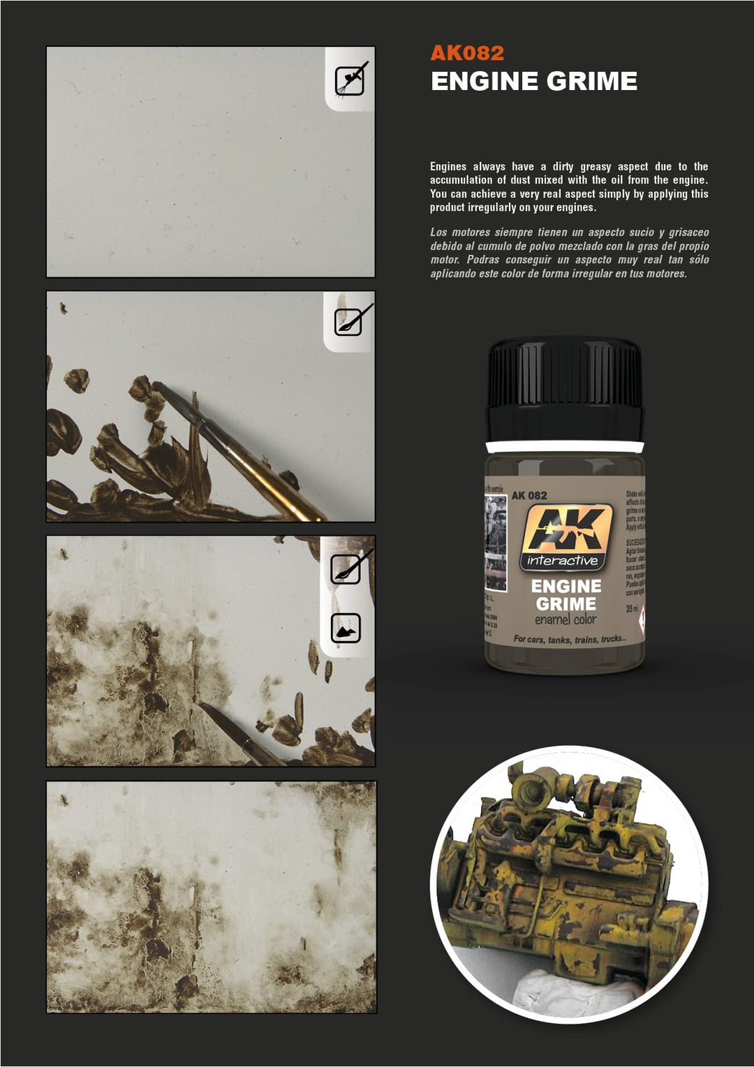 Engine Grime (AK Interactive) (AK082)