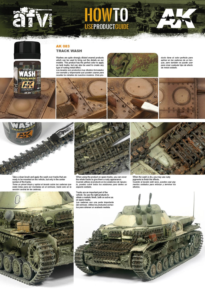 Wash: Tracks (AK Interactive) (AK083)