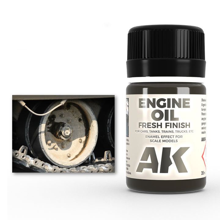 Engine Oil Fresh Finish (AK Interactive) (AK084)