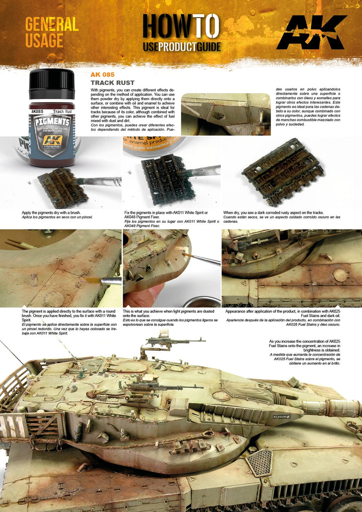 Pigments: Track Rust (AK Interactive) (AK085)