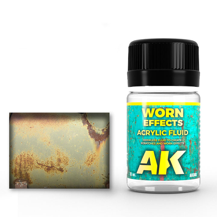 Worn Effects Acrylic Fluid (AK Interactive) (AK088)