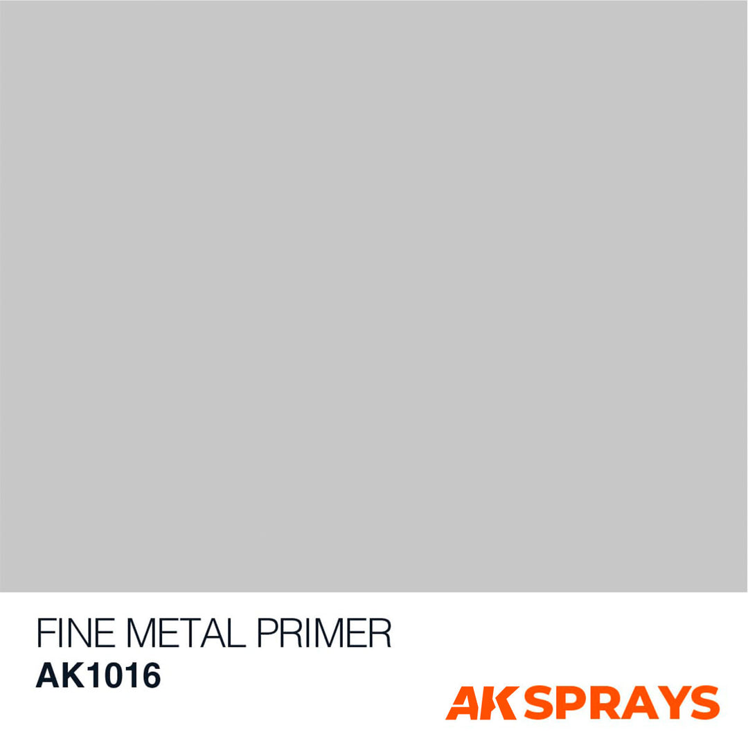 Spray: Fine Metal Primer (AK Interactive) (AK1016)