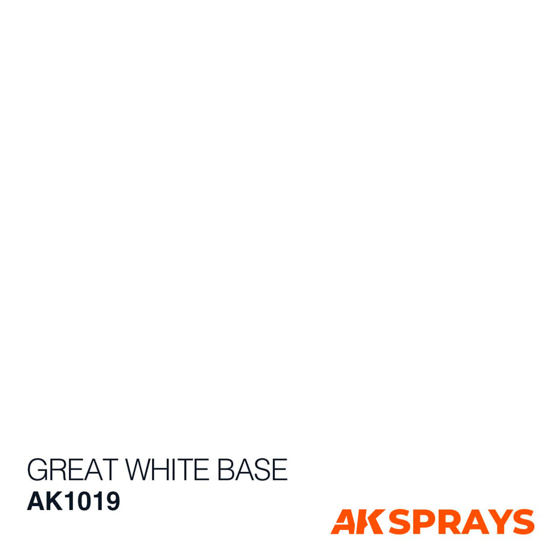 Spray: Great White Base (AK Interactive) (AK1019)