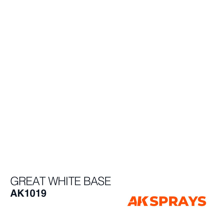 Spray: Great White Base (AK Interactive) (AK1019)