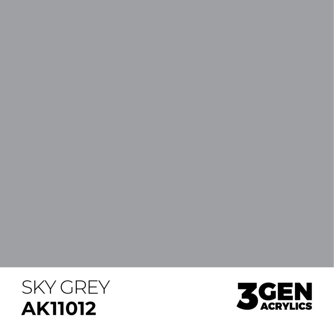 3GEN Acrylics: Sky Grey FS 36463 (AK Interactive) (AK11012)