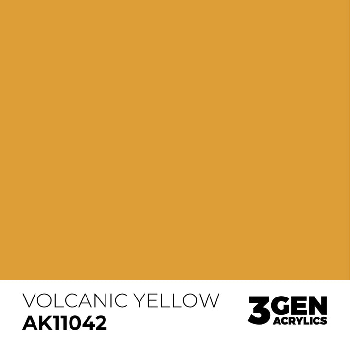 3GEN Acrylics: Volcanic Yellow (AK Interactive) (AK11042)