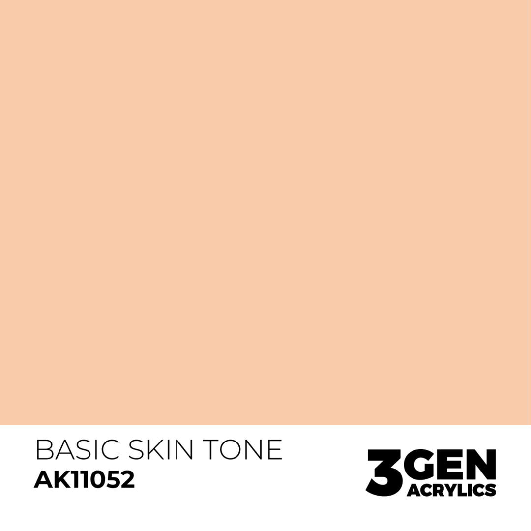 3GEN Acrylics: Basic Skin Tone (AK Interactive) (AK11052)