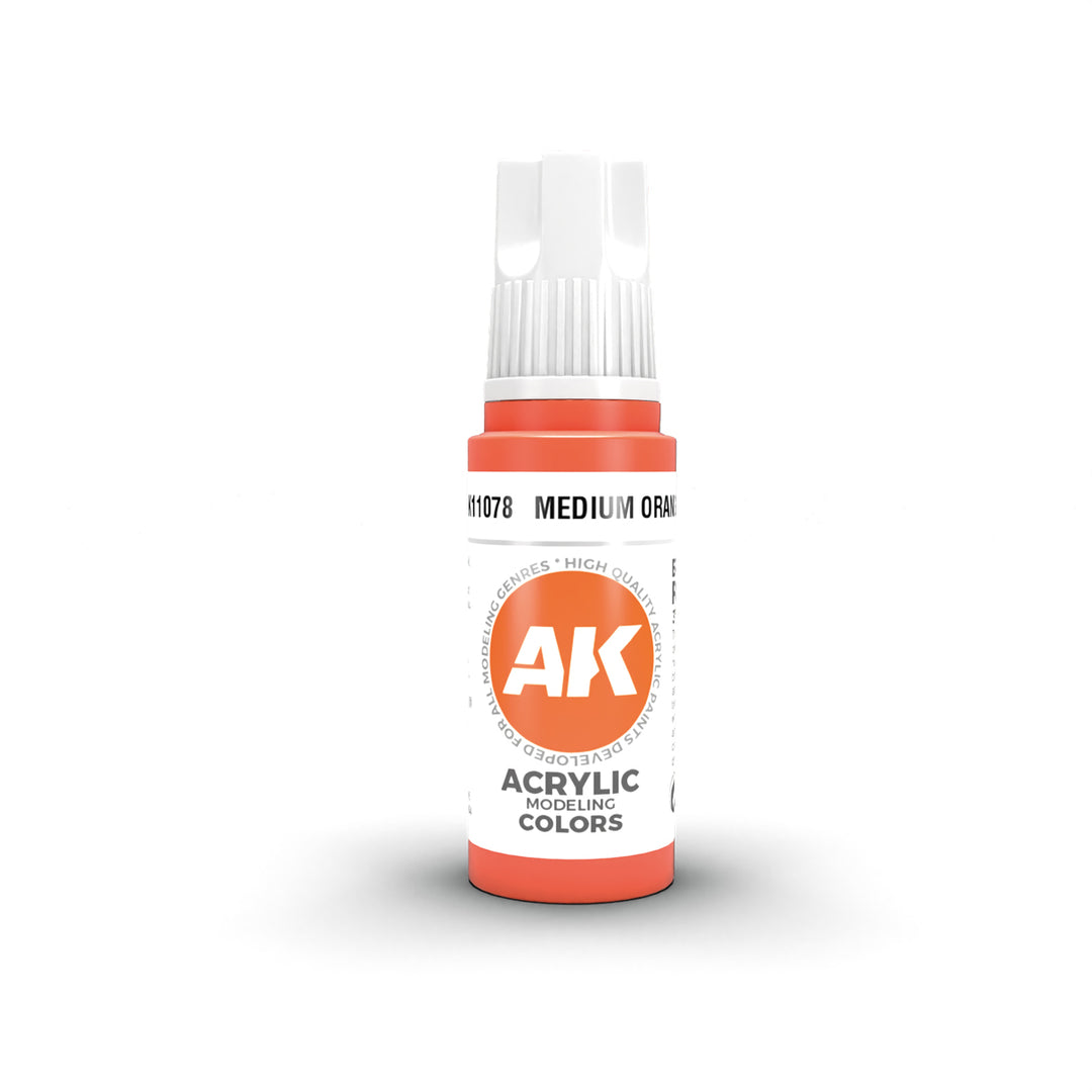 3GEN Acrylics: Medium Orange (AK Interactive) (AK11078)