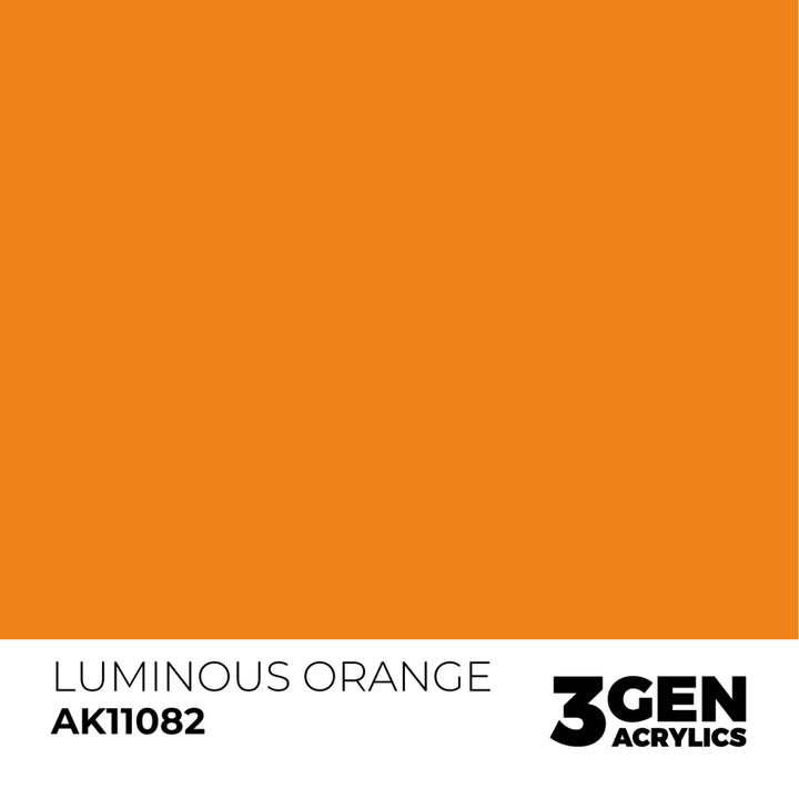 3GEN Acrylics: Luminous Orange (AK Interactive) (AK11082)