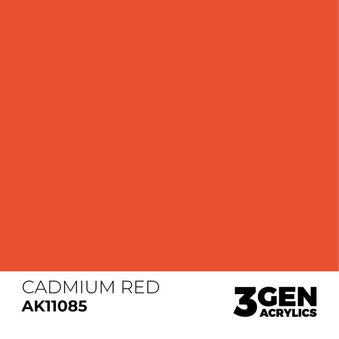 3GEN Acrylics: Cadmium Red (AK Interactive) (AK11085)