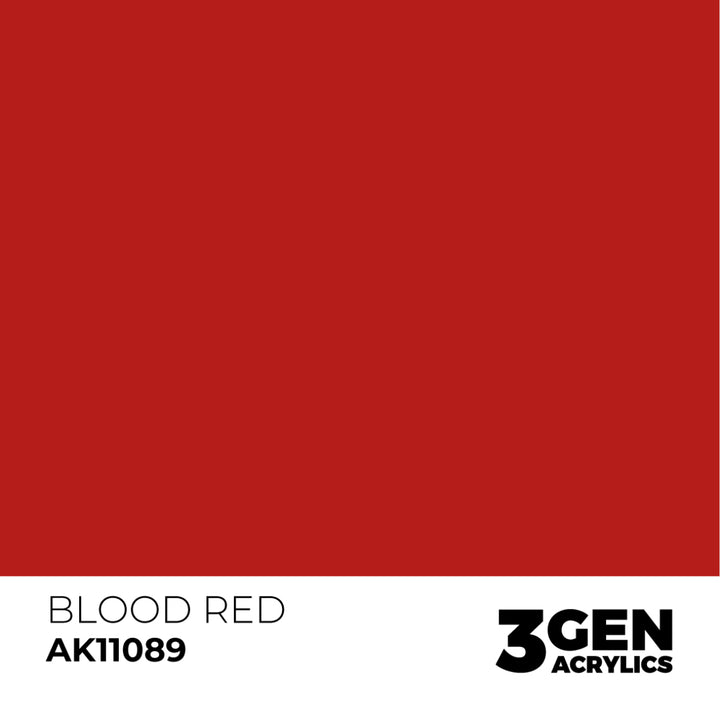 3GEN Acrylics: Blood Red (AK Interactive) (AK11089)
