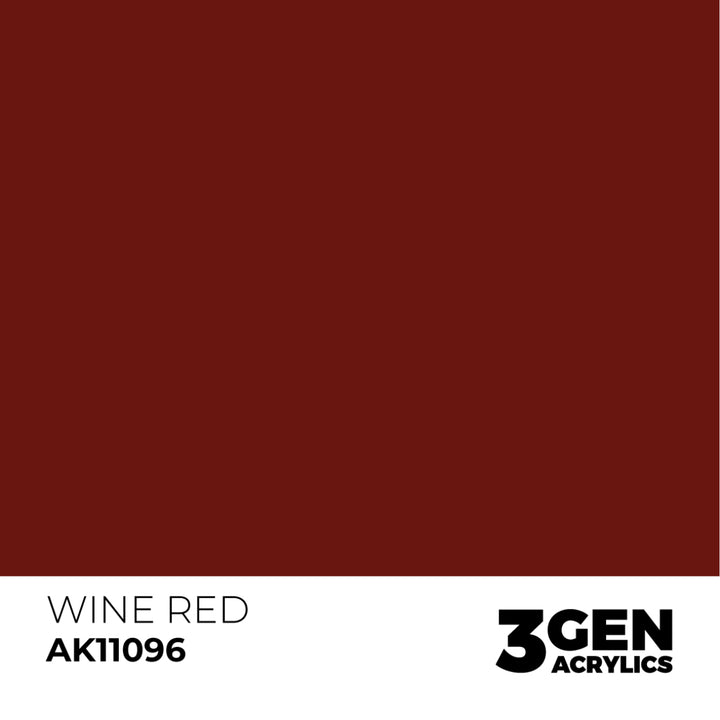 3GEN Acrylics: Wine Red (AK Interactive) (AK11096)