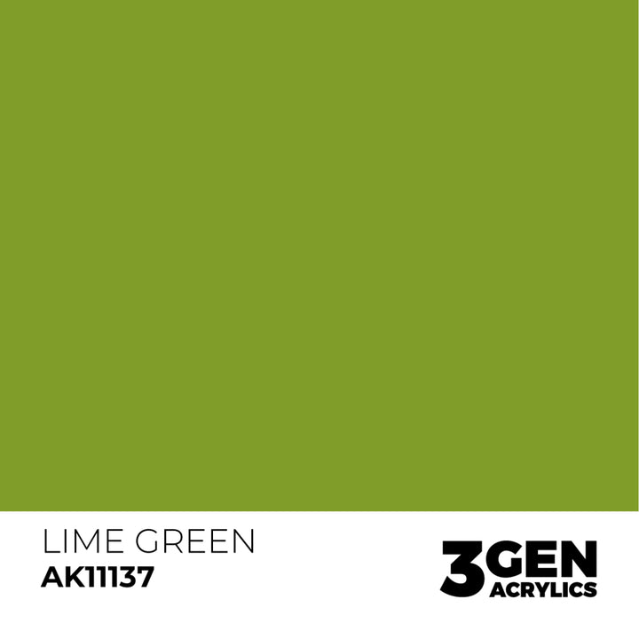 3GEN Acrylics: Lime Green (AK Interactive) (AK11137)