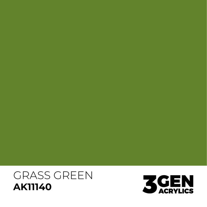 3GEN Acrylics: Grass Green (AK Interactive) (AK11140)