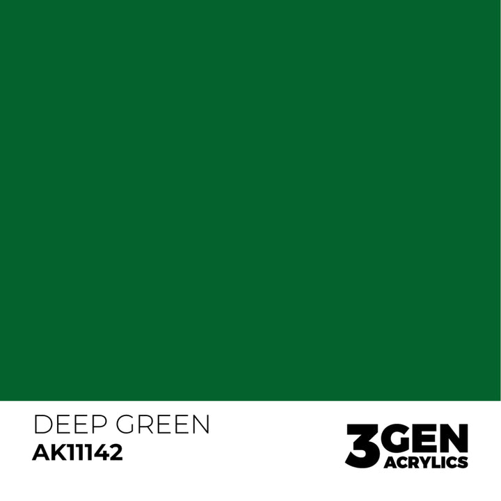 3GEN Acrylics: Deep Green – Intense (AK Interactive) (AK11142)