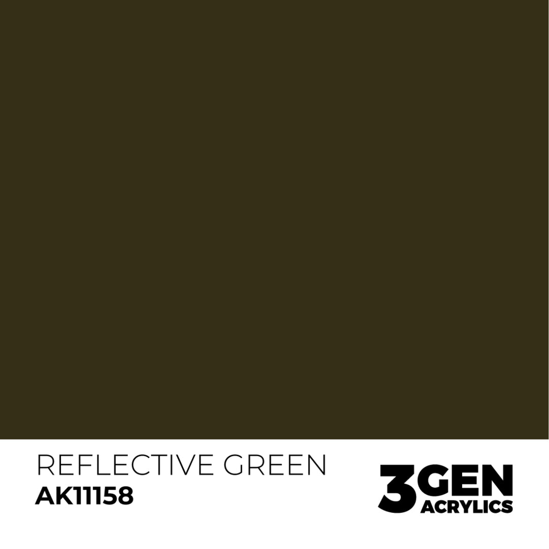 3GEN Acrylics: Reflective Green (AK Interactive) (AK11158)