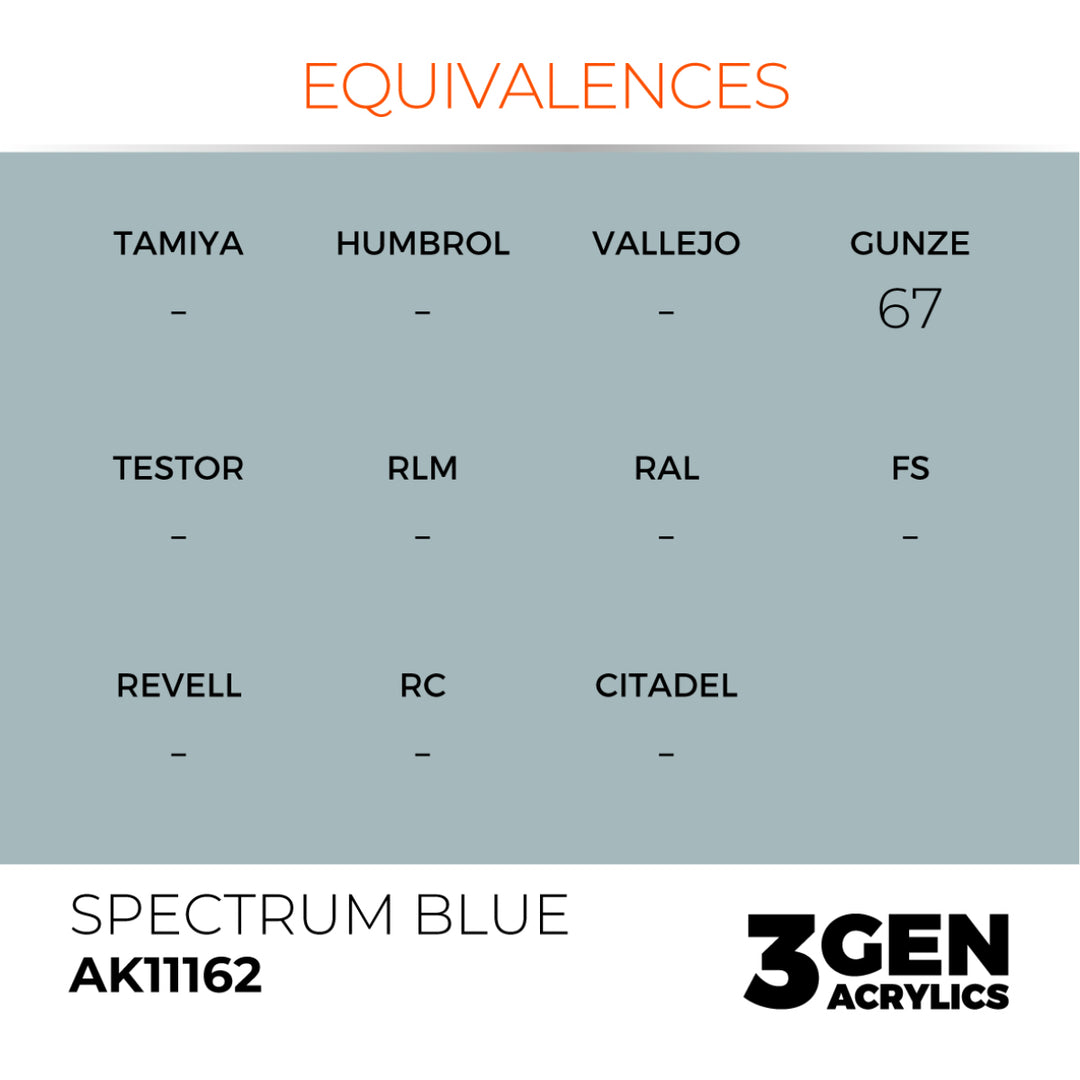 3GEN Acrylics: Spectrum Blue (AK Interactive) (AK11162)