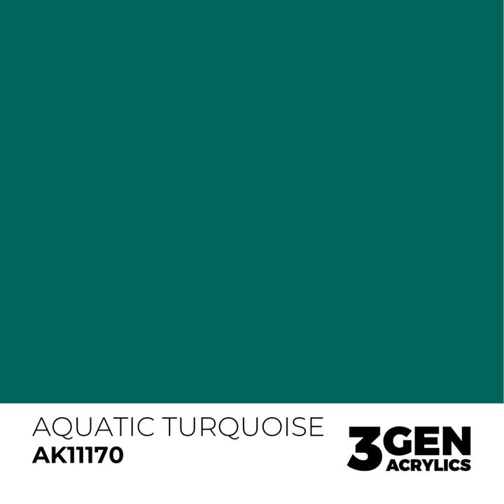 3GEN Acrylics: Aquatic Turquoise (AK Interactive) (AK11170)
