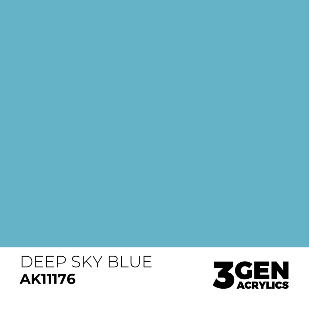 3GEN Acrylics: Deep Sky Blue (AK Interactive) (AK11176)