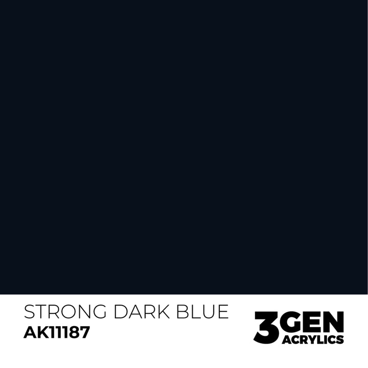 3GEN Acrylics: Strong Dark Blue (AK Interactive) (AK11187)