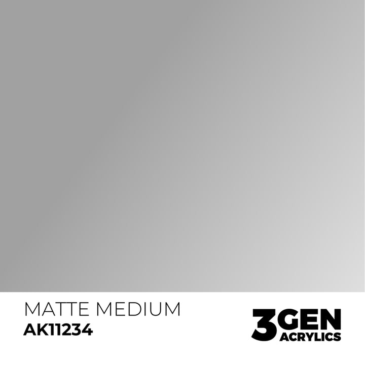 3GEN Acrylics: Matte Medium – Auxiliary (AK Interactive) (AK11234)