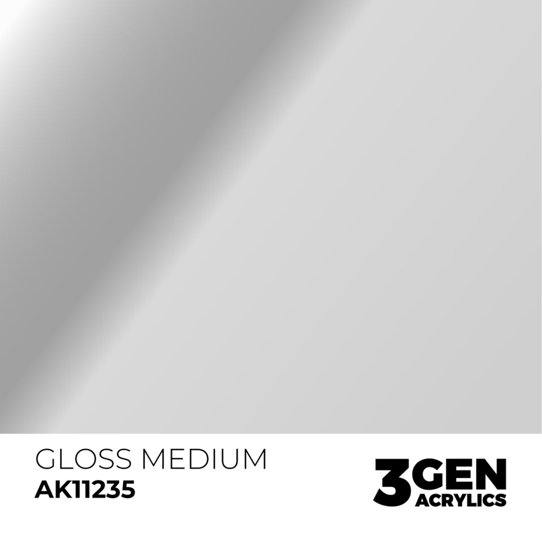 3GEN Acrylics: Gloss Medium – Auxiliary (AK Interactive) (AK11235)
