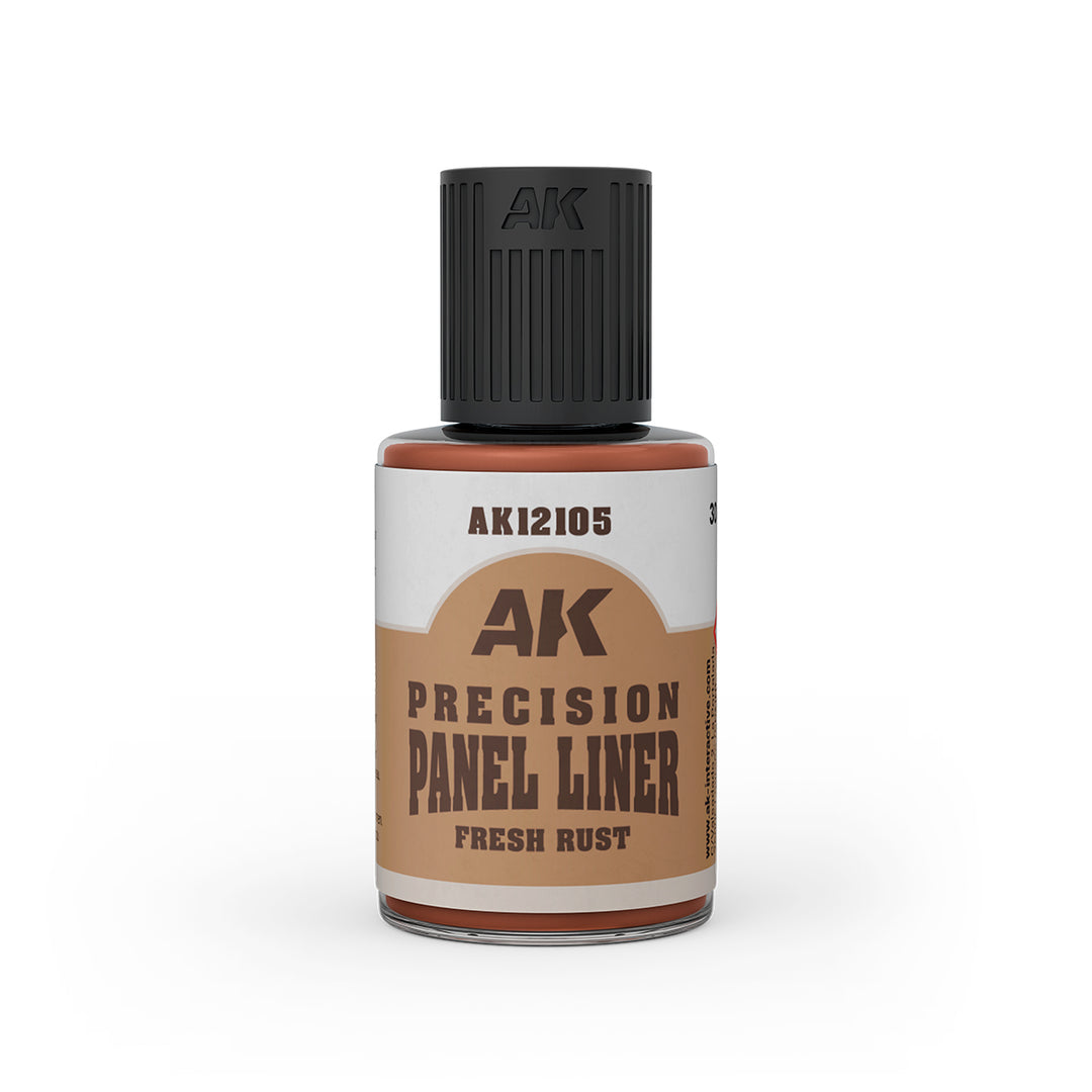 Fresh Rust Precision Panel Liner (AK Interactive) (AK12105)