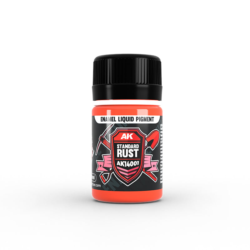 Enamel Liquid Pigment: Standard Rust (AK Interactive) (AK14001)