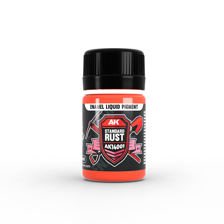 Enamel Liquid Pigment: Standard Rust (AK Interactive) (AK14001)