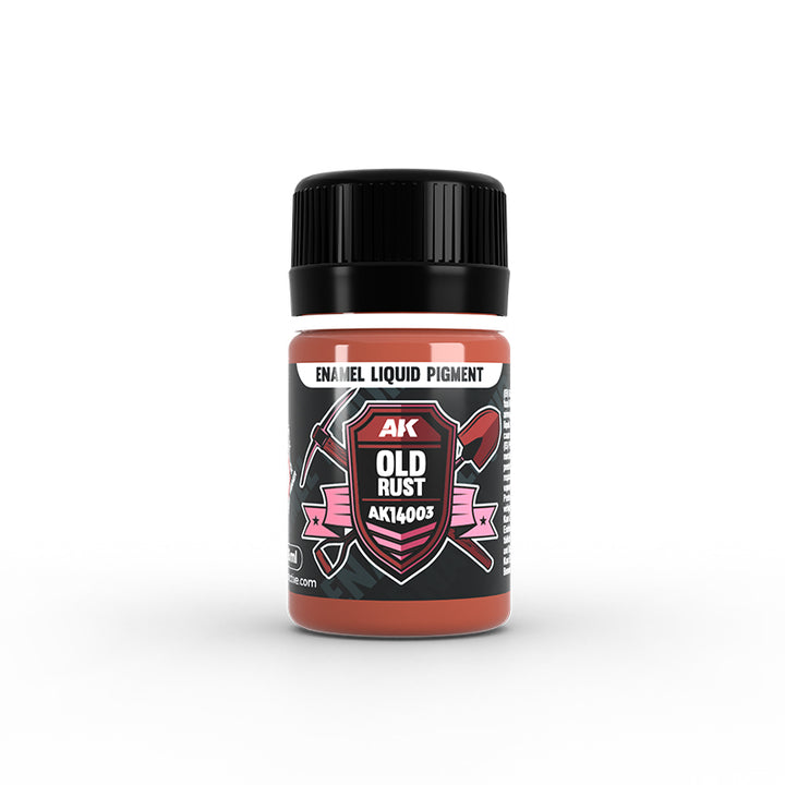 Enamel Liquid Pigment: Old Rust (AK Interactive) (AK14003)