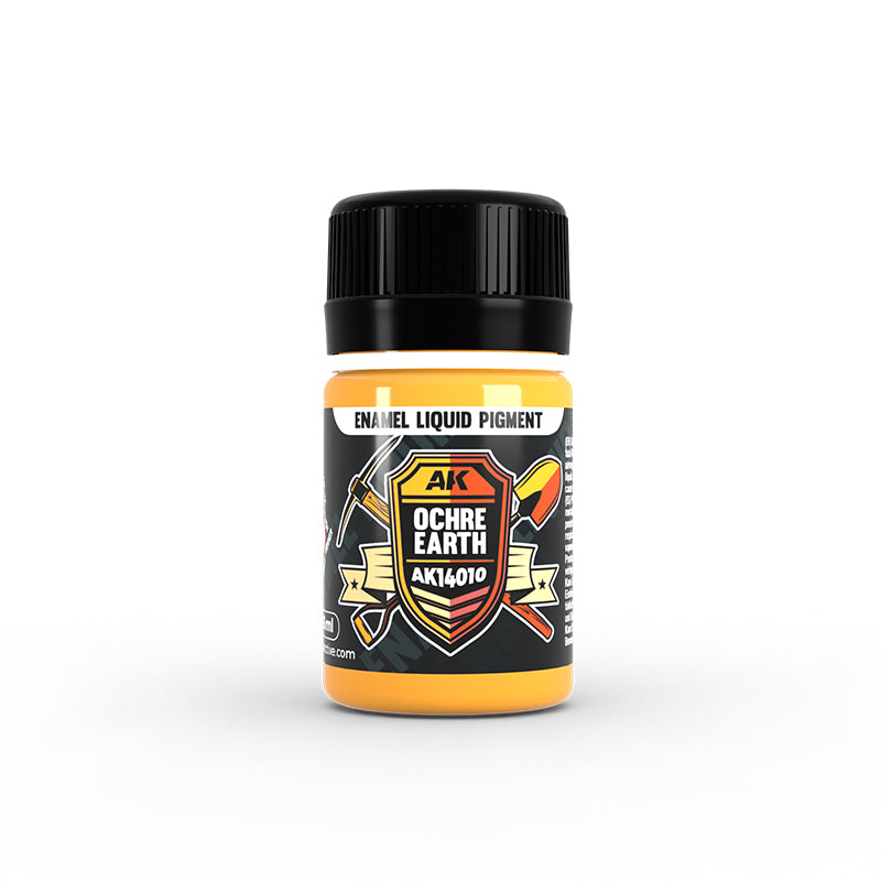 Enamel Liquid Pigment: Ochre Earth (AK Interactive) (AK14010)