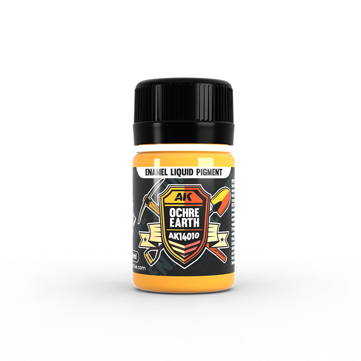 Enamel Liquid Pigment: Ochre Earth (AK Interactive) (AK14010)