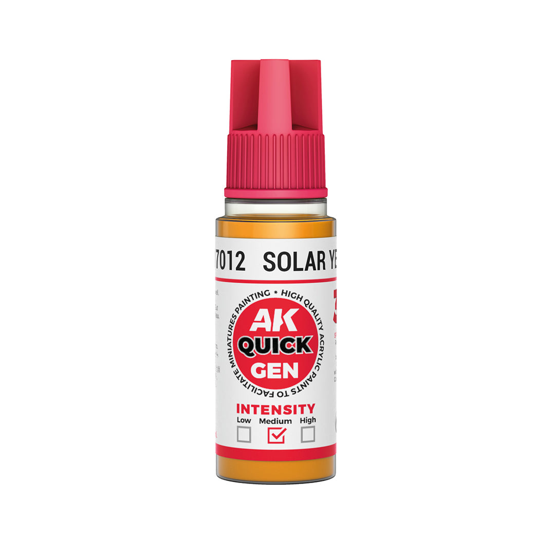 Quick Gen: Solar Yellow (AK Interactive) (AK17012)