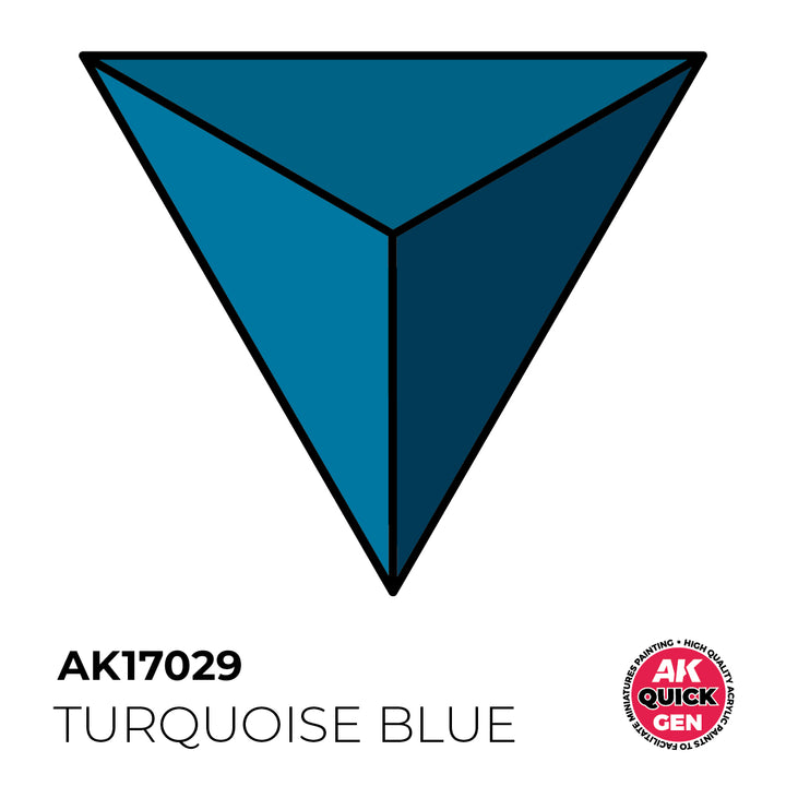 Quick Gen: Turquoise Blue (AK Interactive) (AK17029)